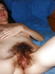 Hairy amateur girl show big boobs sex pics